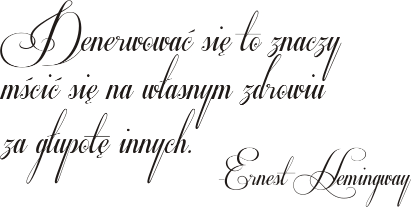  Napis na ścianę, naklejka - Ernest Hemingway - 122