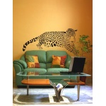  Naklejka na ścianę lampart - Dzikie koty 22