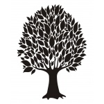  Magiczne drzewko 56 - szablon wielorazowy