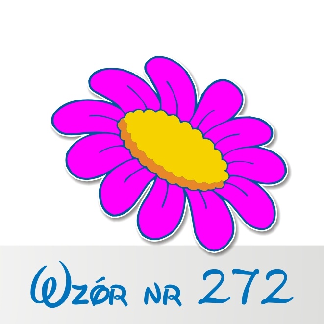  Naklejka Kwiatuszek 272