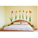 Kolorowa naklejka dekoracyjna - Tulipan 15