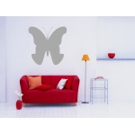  Naklejka na ścianę - Twarz motyl